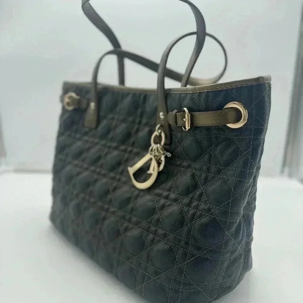 Lady Dior Cannage Panarea Tote Bag - Picture 7 of 11